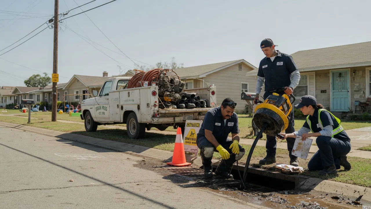 Drain Cleaning in Trinity, TX near me